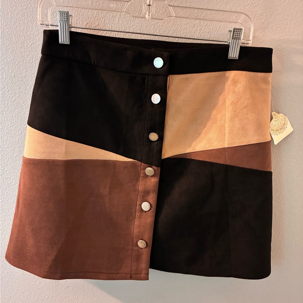 NWT Altar'd State Multicolor A-Line Skirt